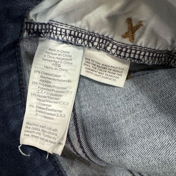 Madewell Womens‎ Blue Skinny Jeans Size 28 Denim 10" High Rise Button Fly - Picture 10 of 13